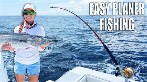 How To Planer Fish With Wind On Leader How To Catch Wahoo Kingfish