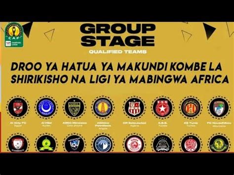 Live Makundi Ya Caf Yanavyoendelea Huko Cairo Simba Na Yanga Wababe