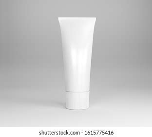 Toothpaste Tube Packaging Ointment Cream Cosmetic Stock Illustration