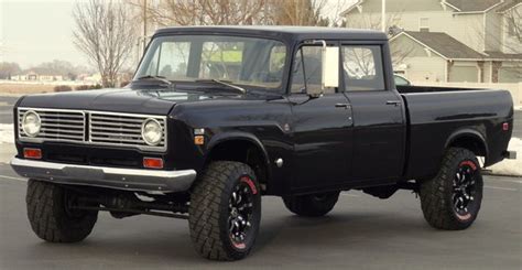 Rare 1973 International Harvester Travelette 4 Door Crew Cab 4x4 1210