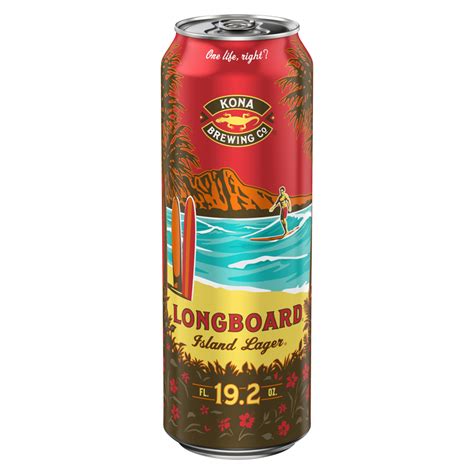 Kona Longboard Island Lager Single 192oz Can Alcohol Fast Delivery