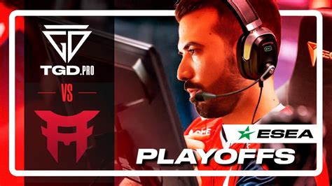 TGD PRO EN 1 8 De FINAL DE ESEA INT Playoffs YouTube