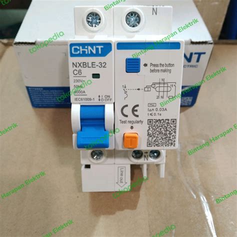 Jual Chint Rcbo Elcb Mcb Nxble P N A Ma Jakarta Pusat