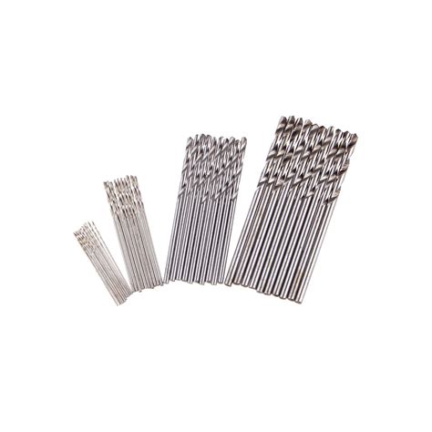 ENCLUME 10pcs 0 8mm Mini perceuse électrique HSS ensemble de forets