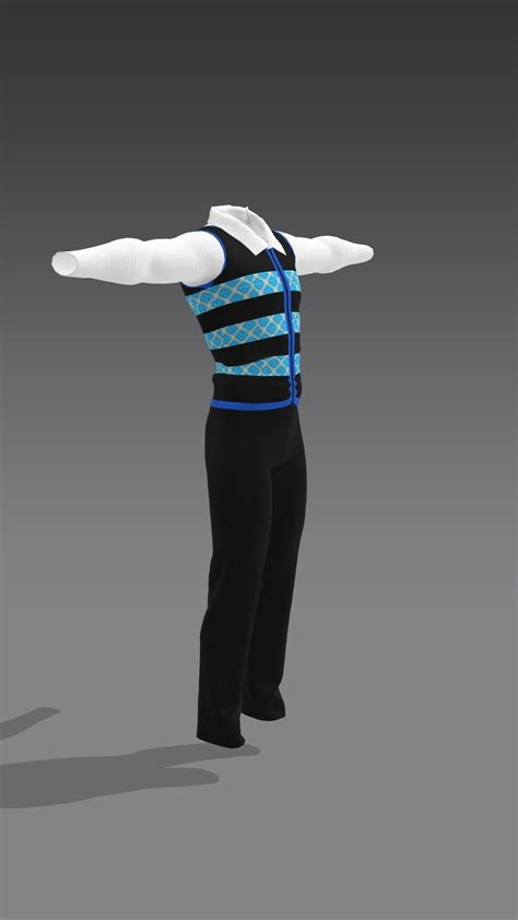 Male Clothing For Hmong Man 3D Model CGTrader