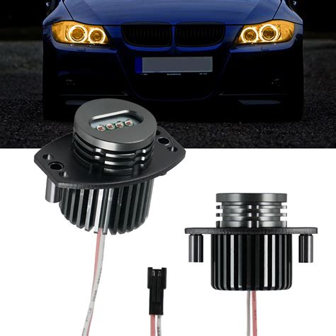 Luces Led de posición de Ojos de Ángel bombillas Canbus para Bmw E90