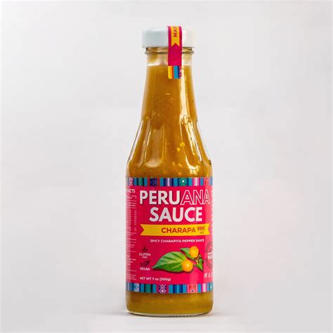 PERUANA Charapa Charapita Chili Pepper Hot Sauce 7oz Glass Bottle Walmart
