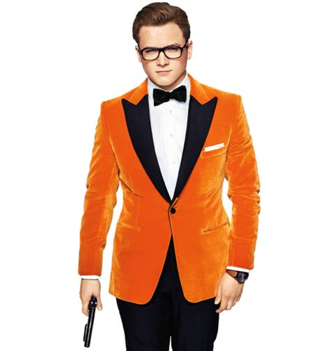 Kingsman Suit Style Taron Egerton A K A Eggsy