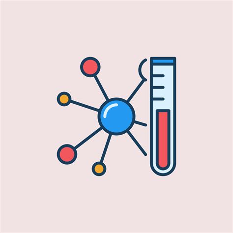 Test Tube With Chemical Compound Vector Science Colored Icon 15766269 Vector Art At Vecteezy