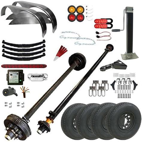 7k Trailer Axle Kits Conveniently Bundled The Trailer Parts Outlet