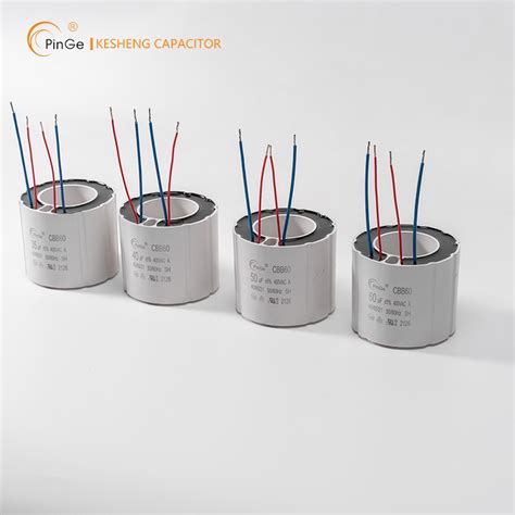 Cbb60 AC Motor Run Capacitors 450VAC 50 60Hz 220V Hollow Out Capacitor