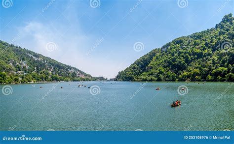 View of Famous Nainital Lake from Lakefront Editorial Photo - Image of tourism, forest: 253108976