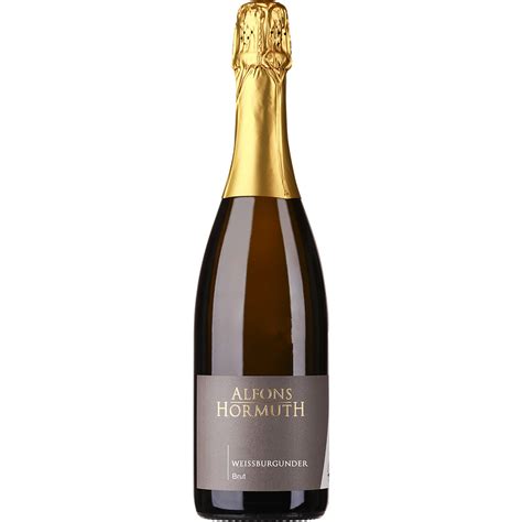 Alfons Hormuth 2021 Weißburgunder Sekt brut