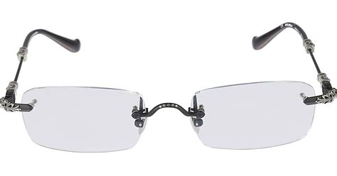 Chrome Hearts Pills Iii Glasses In Black For Men Lyst Uk