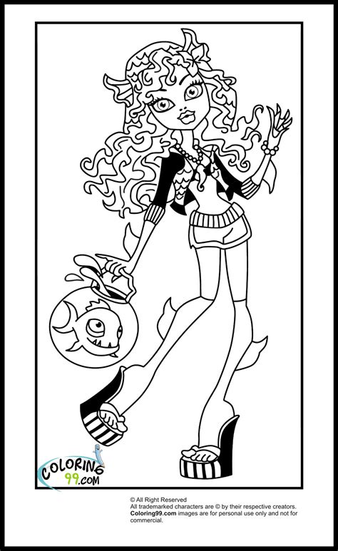 Lagoona Blue Coloring Pages