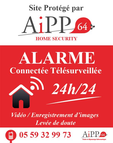 Alarme et vidéosurveillance AiPP 64 Réparation et vente