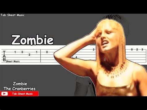 The Cranberries - Zombie Guitar Tutorial - YouTube | Learn guitar songs ...