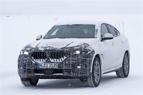 The 2024 Bmw X6 Facelift Begins Winter Testing Too