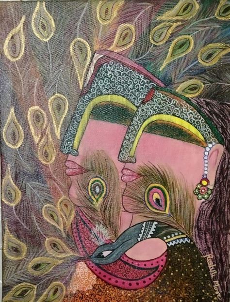 Radha Krishna Indian Art X International Indian Folk