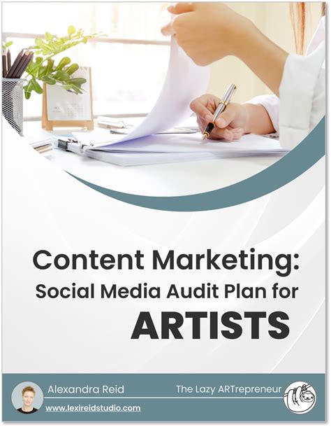 Content Marketing Social Media Audit Plan For Artists Guide