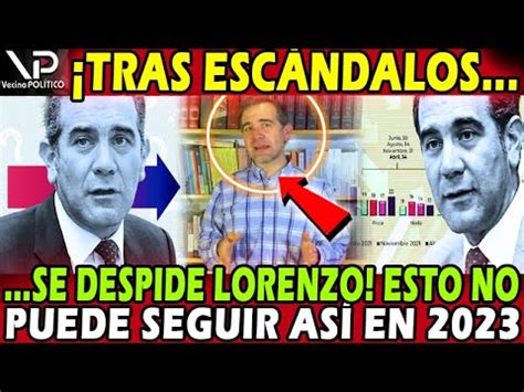 NO ESPERABA ESTO LE SACAN SUS TRAPOS SUCIOS A LORENZO ESTO NO