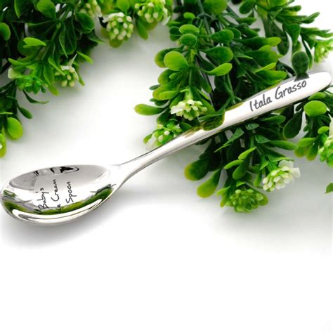 Baby Spoon Stainless Custom Name Dessert Spoon Small Spoon Etsy