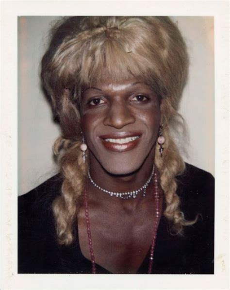 Polaroids Of Marsha P Johnson Taken By Andy Warhol In