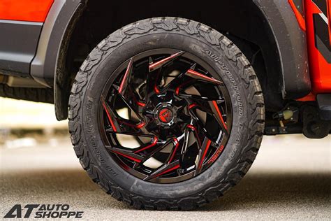 Ford Ranger Raptor Next Gen Red Fuel Off Road Reaction D755 Wheel Front