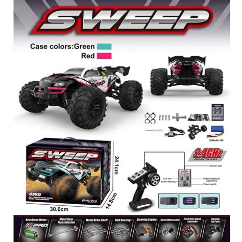 Hot Sales Scy 16101pro Brushless 1 16 4wd 70km H High Speed Rc Car