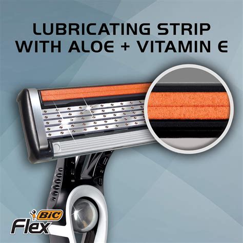 BIC Flex 5 Titanium Maquinilla De Afeitar Desechable De 5 Cuchillas