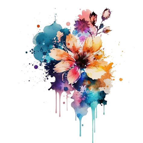 Free download png watercolor art background realistic photo, Ai ...