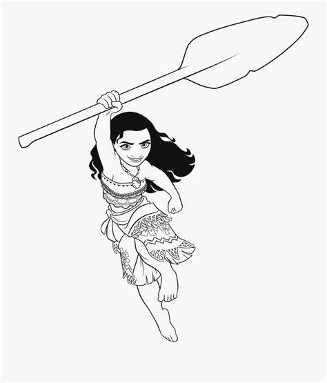 Moana Waialiki Coloring Page Disneys First Polynesian Da Colorare