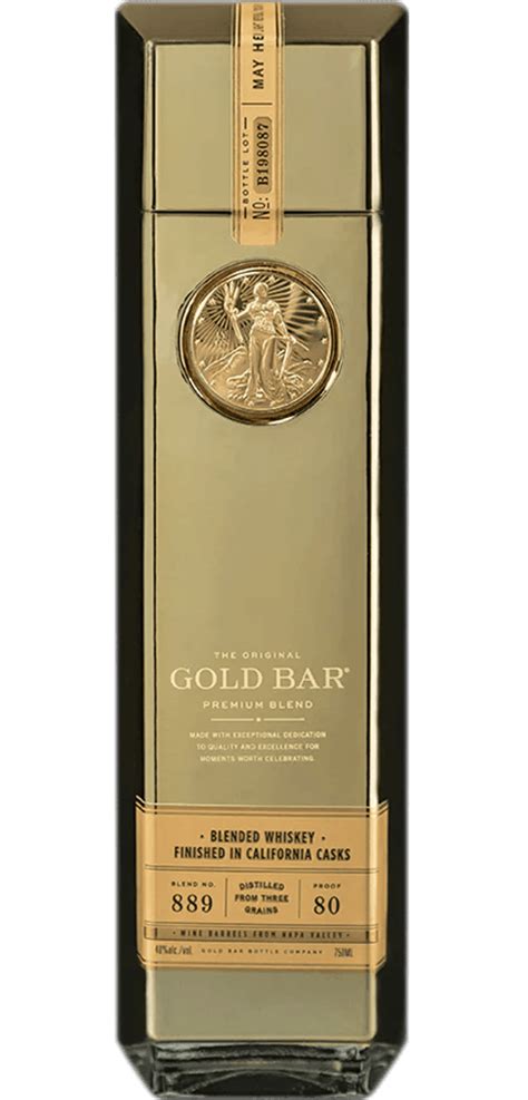 Gold Bar Blended Whiskey 750ml Premium Craftsmanship And Flavor