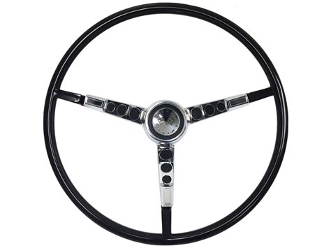 1964 1965 Ford Falcon Sprint Steering Wheel Black Kit