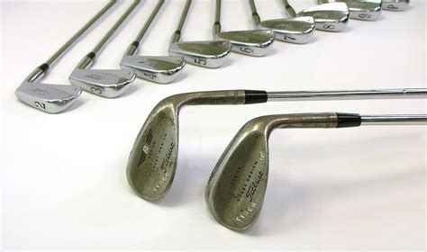 Tiger Woods’ legendary ‘Tiger Slam’ irons and wedges are up for auction ...