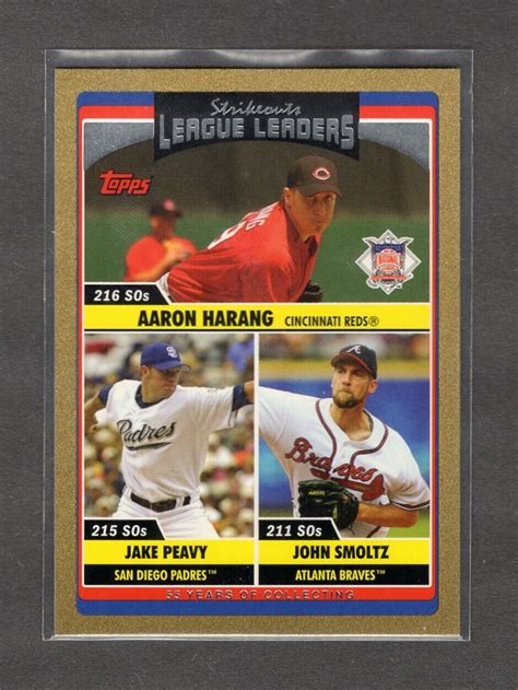 2006 Topps Updates Highlights League Leaders Gold UH216 Jake Peavy