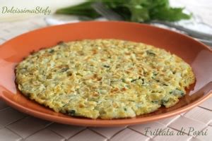 Frittata Di Porri Al Forno Ricetta Dolcissima Stefy