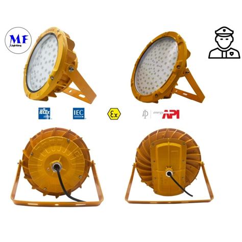 50W 100W 150W 200W 300W IP65 Ik10 LED Explosion Proof Light With Atex