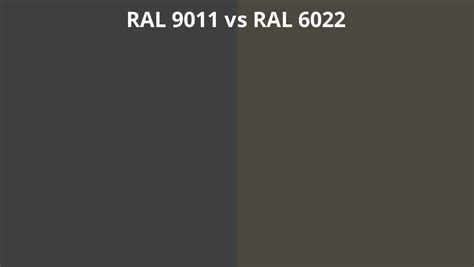 Ral Vs Ral Colour Chart Uk