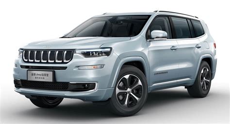 Jeep Grand Commander Gets Phev Powertrain In China Carscoops