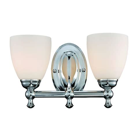 Hampton Bay Light Polished Chrome Vanity Light The Home