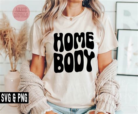 RETRO HOMEBODY Svg Png Homebody Design Introvert Tshirt Anti Social