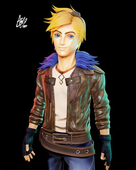 Artstation Fanart Ezreal From League Of Legend