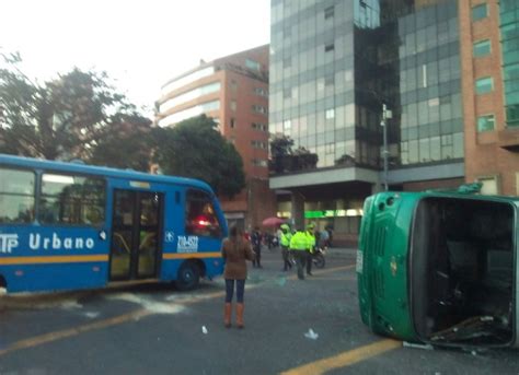 Choque Entre Dos Busetas Deja 14 Heridos En Norte De Bogotá