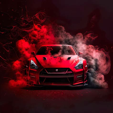 Nissan Gtr Inspired Digital Art Digital Car Print Car Poster Nissan