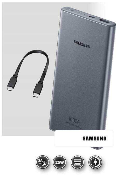 SAMSUNG POWERBANK 10000 MAh QUICK CHARGE 25W 2xUSB 11958514099