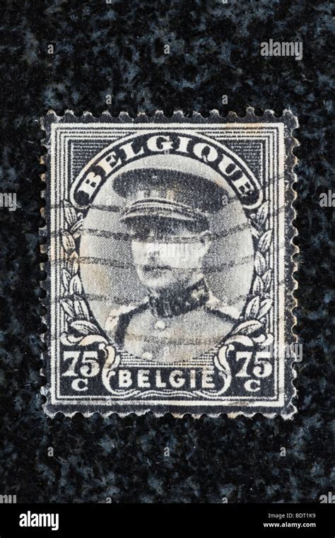 Postage Stamp Belgium C Stock Photo Alamy