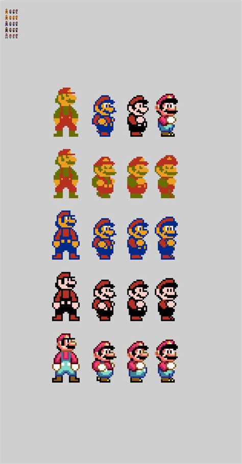 smb smb smb smw styled  marios  abbysek  deviantart