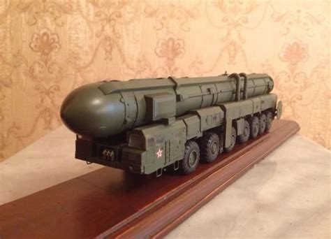 Topol M Ss Russian Soviet Ballistic Missile Etsy