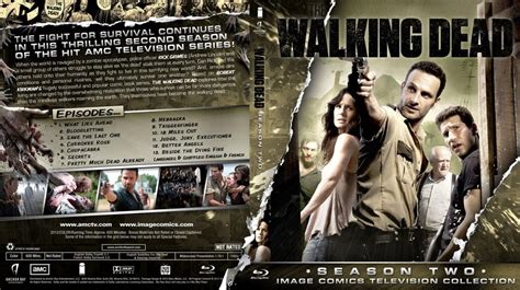 The Walking Dead Season 2 Tv Blu Ray Custom Covers The Walking Dead Season 2 Custom